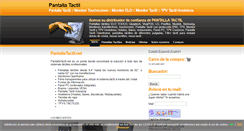 Desktop Screenshot of pantallatactil.net