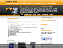 Tablet Screenshot of pantallatactil.net